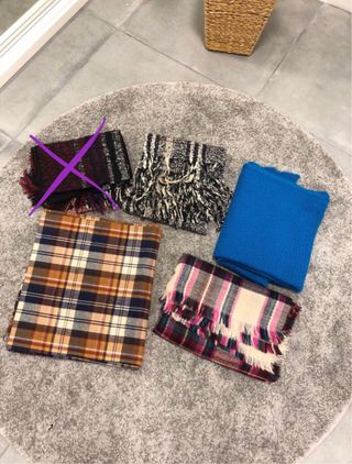 Bufandas varias