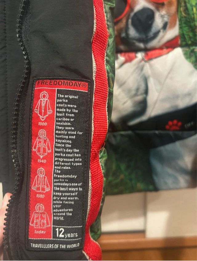 Giacca nera Freedomday