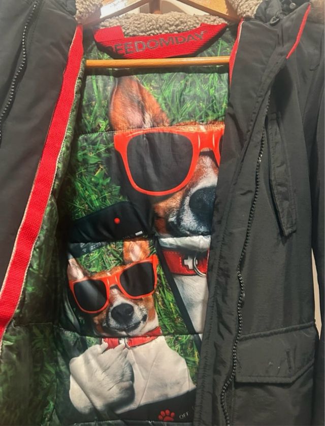 Giacca nera Freedomday