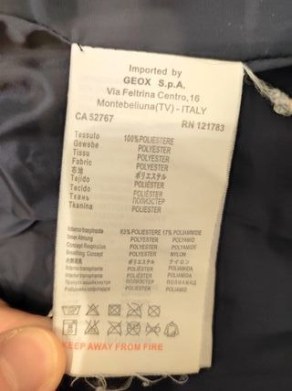 Giubbotto Geox donna con cappuccio taglia 42 nuovo