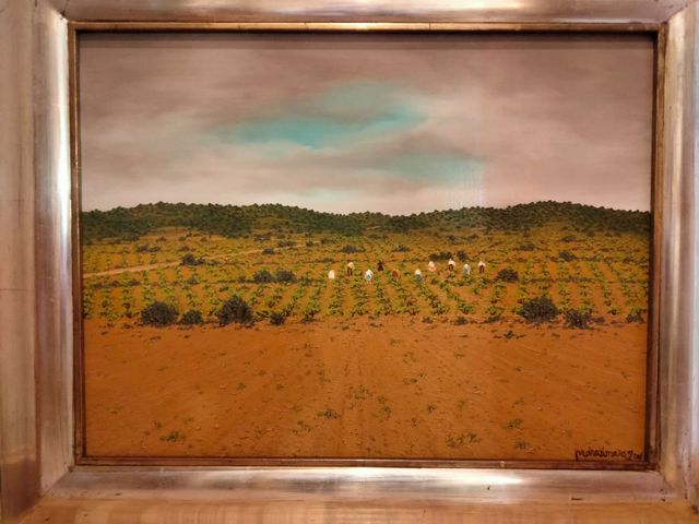 Pintor Pedro Cámara, óleo