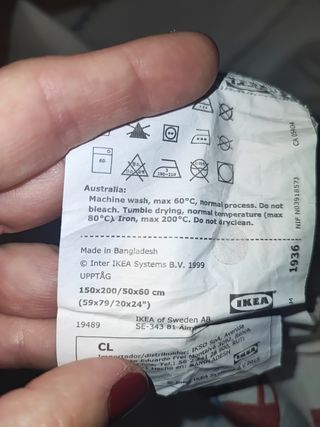 Funda de almohada cama infantil Ikea