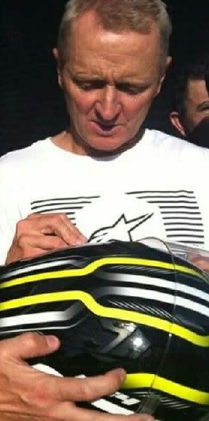 Casco nolan firmado por Kevin schwanz