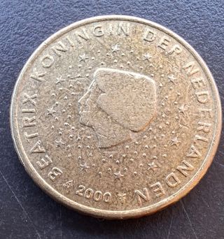 50 centesimi OLANDA 2000