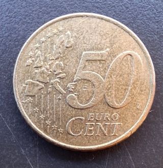 50 centesimi OLANDA 2000