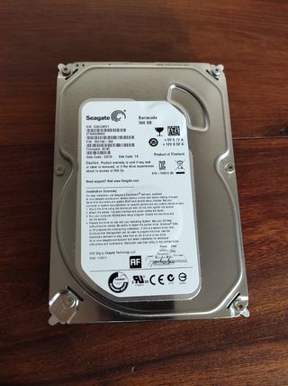 Disco duro Seagate Barracuda 500GB