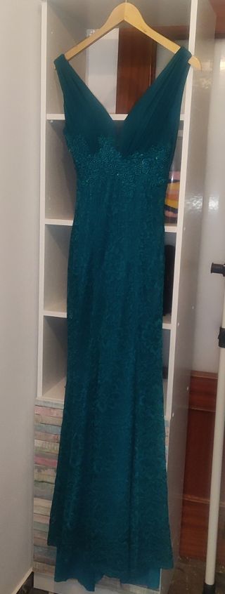 Vestido de gala TURQUESA 