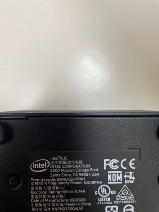 Intel NUC i7 