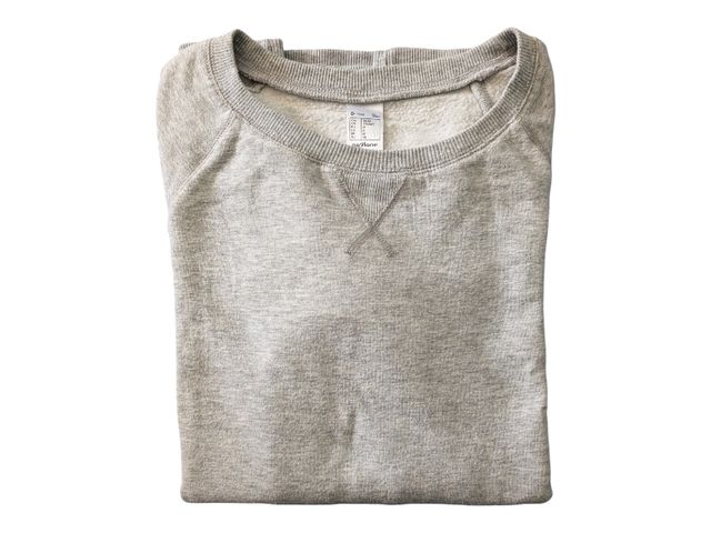 Felpa grigia taglia M donna