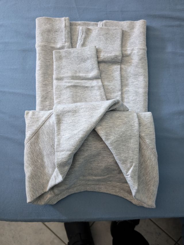 Felpa grigia taglia M donna