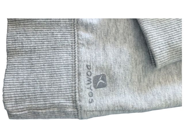 Felpa grigia taglia M donna