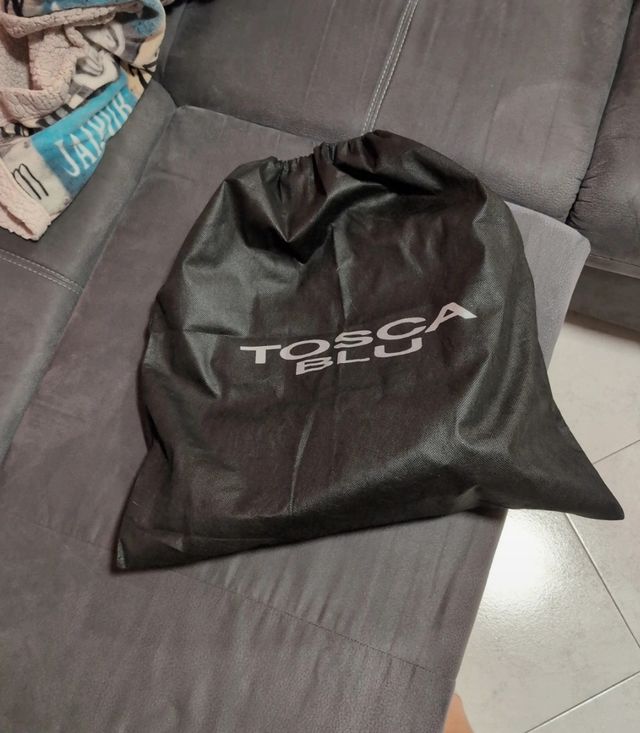 Borsa Tosca blu e portafoglio