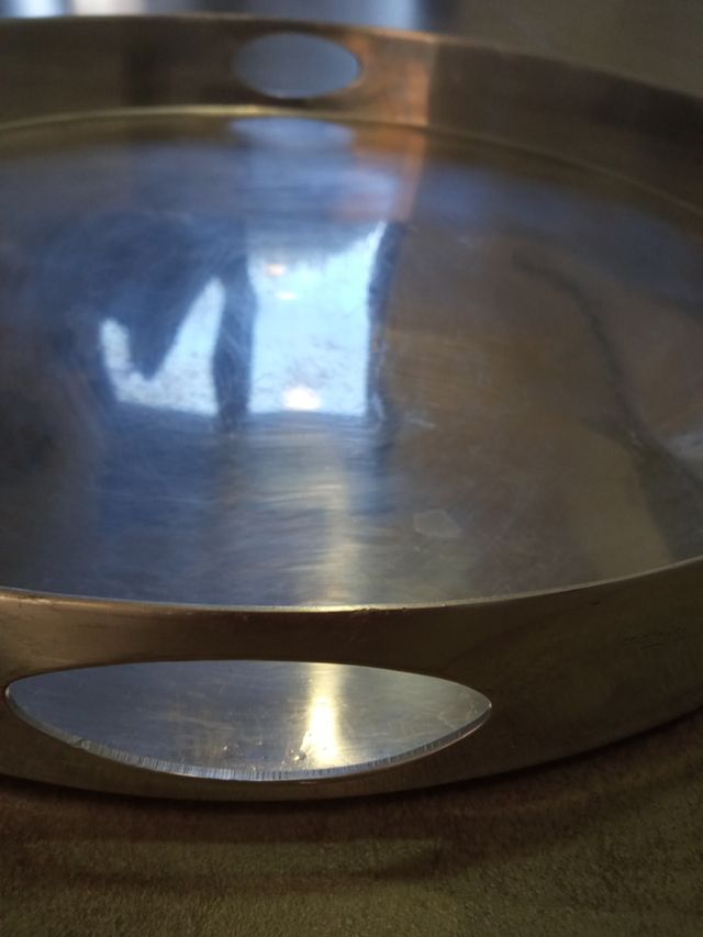 Bandeja de servir de acero inoxidable