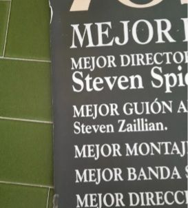 la lista de Schindler póster película 