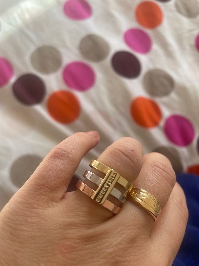 Anillo triple Bimba & Lola