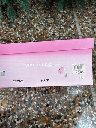 Stivali neri tipo MOU con pelo