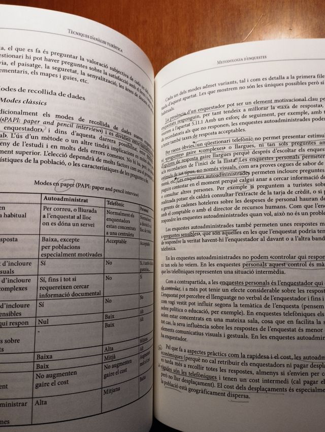 Llibre Tècniques d'anàlisi turística