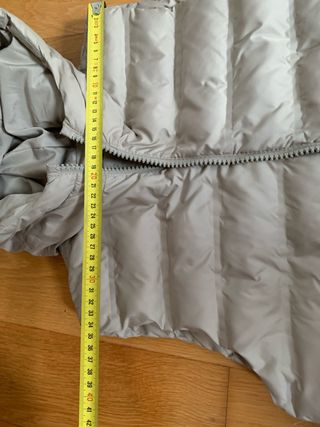 Chaleco gris Zara