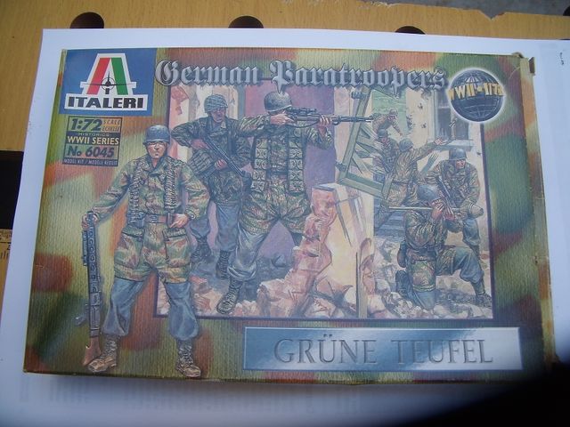 Soldados de plastico alemanes