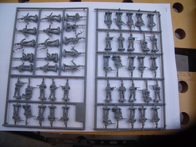 Soldados de plastico alemanes