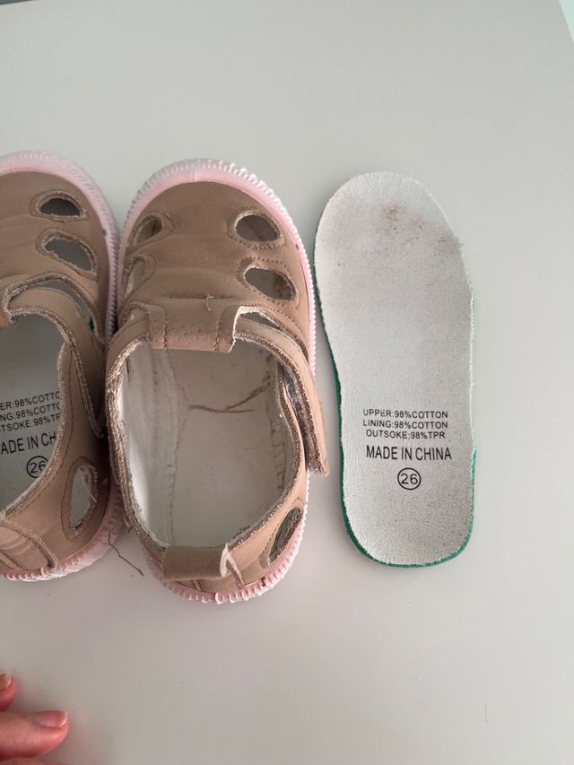 Sandalia respetuosa N. 26