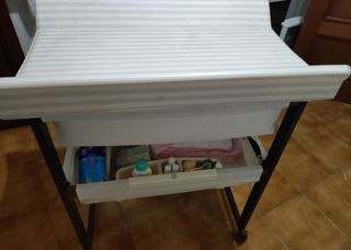 Bañera bebe madera