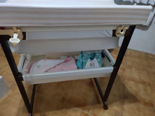 Bañera bebe madera