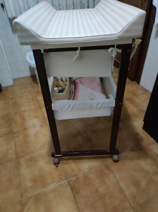 Bañera bebe madera