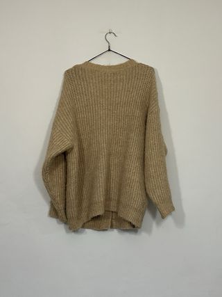 Cardigan de punto Bershka talla S