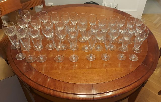 CRISTALERIA TALLADA 44 PIEZAS