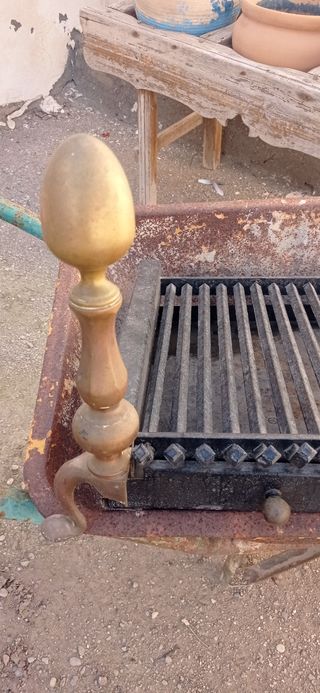 Parrilla de chimenea Forja y Bronce