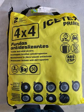 Funda nieve para ruedas 4x4