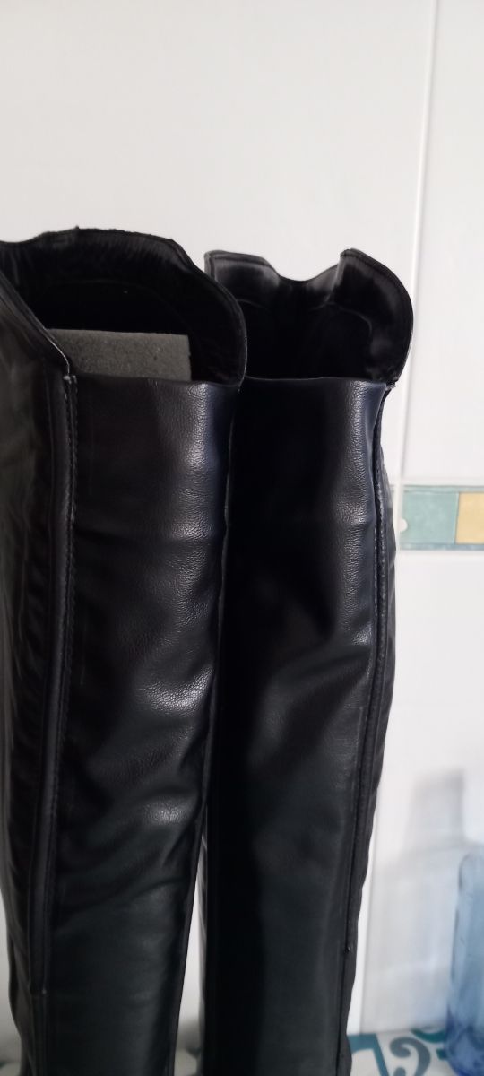 Botas mosqueteras piel N°39