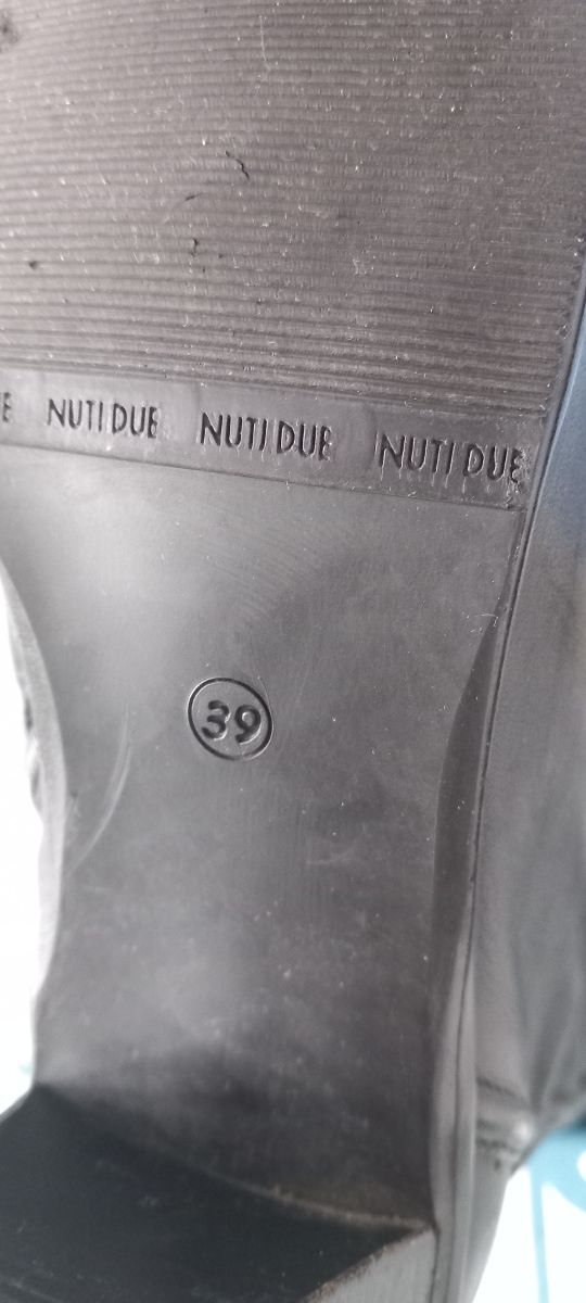 Botas mosqueteras piel N°39