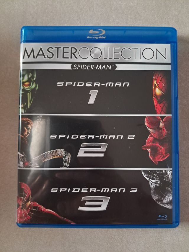 Bluray SPIDERMAN 1 2 3 Master Collection