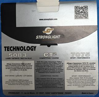 Stronglight - Plato carretera 50D BCD110 5T 10/11s
