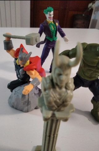 Set personaggi Marvel DC