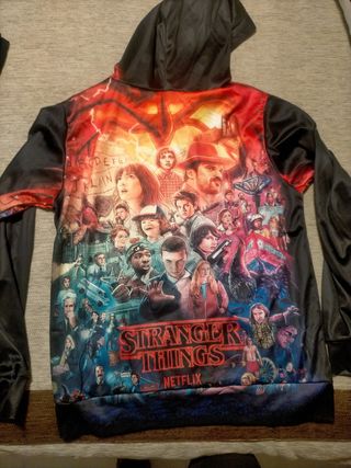 Sudadera de stranger things tela fina