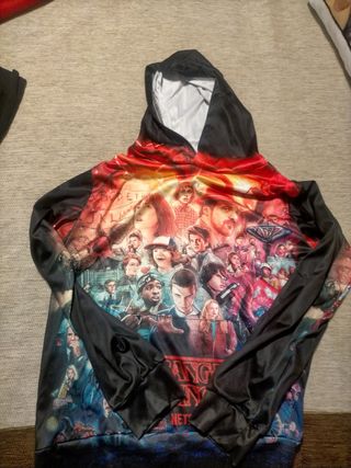 Sudadera de stranger things tela fina