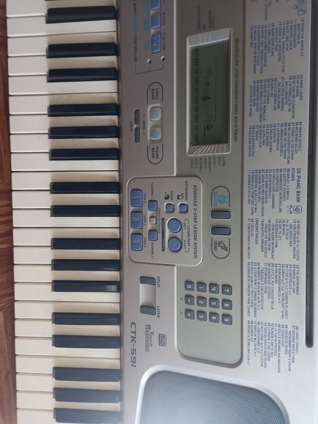 Teclado casio ctk-591