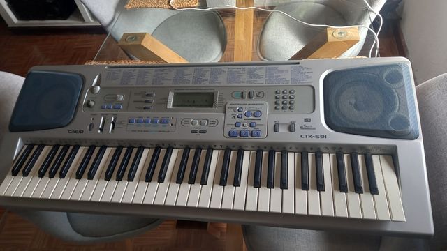 Teclado casio ctk-591