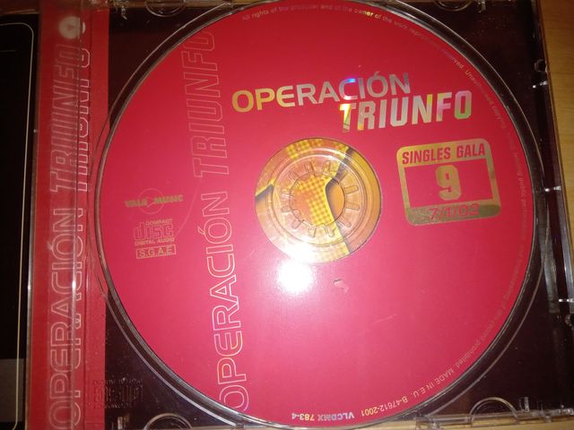 CD OPERACION TRIUNFO 2017