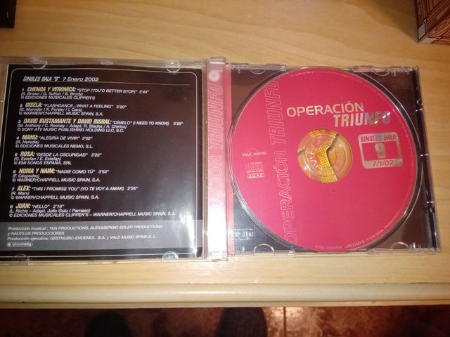 CD OPERACION TRIUNFO 2017