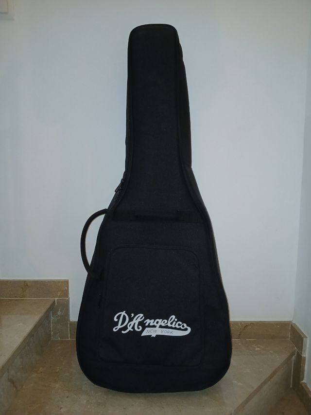 Funda guitarra jazz marca d'Angelico