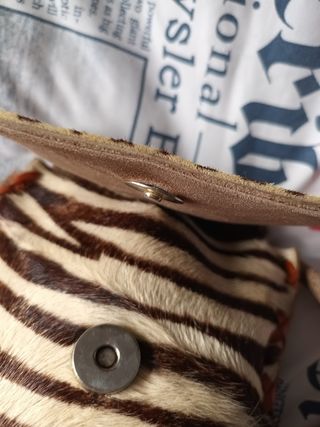 Bolso 👜 cuero animal print