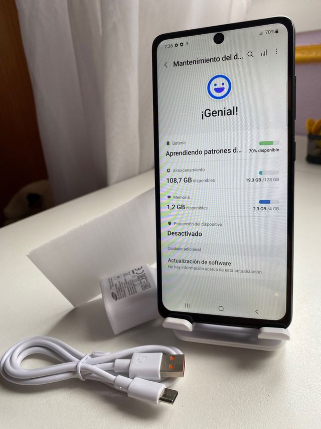 Samsung A51 128 Gbs. Telefono cellulare come nuovo