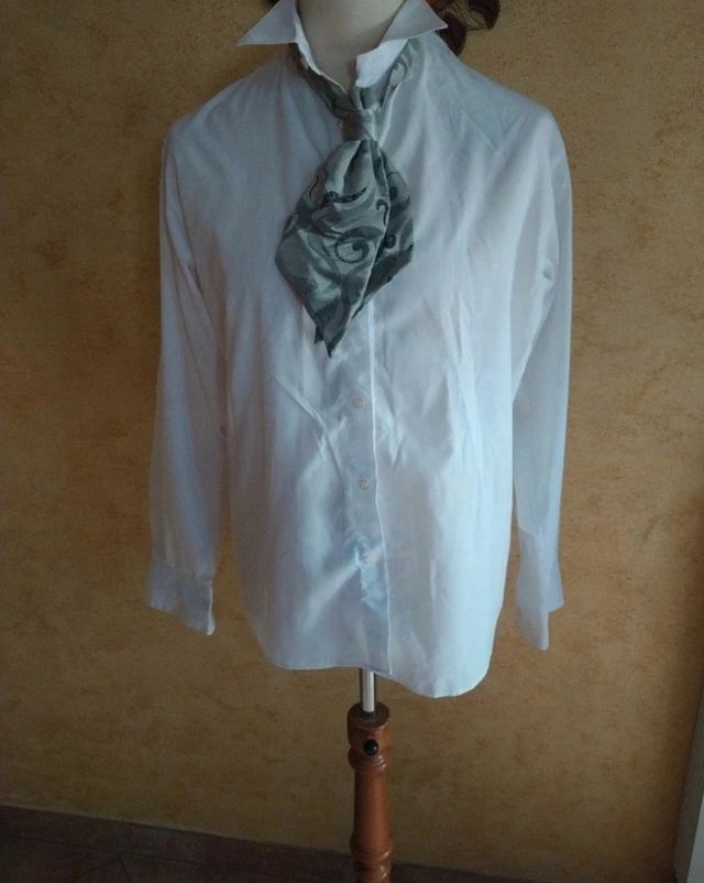 Camicia elegante con cravatta uomo L