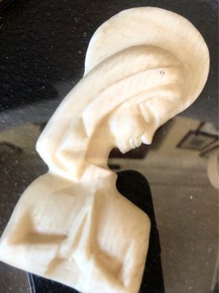 Antigua pareja cuadros relicario