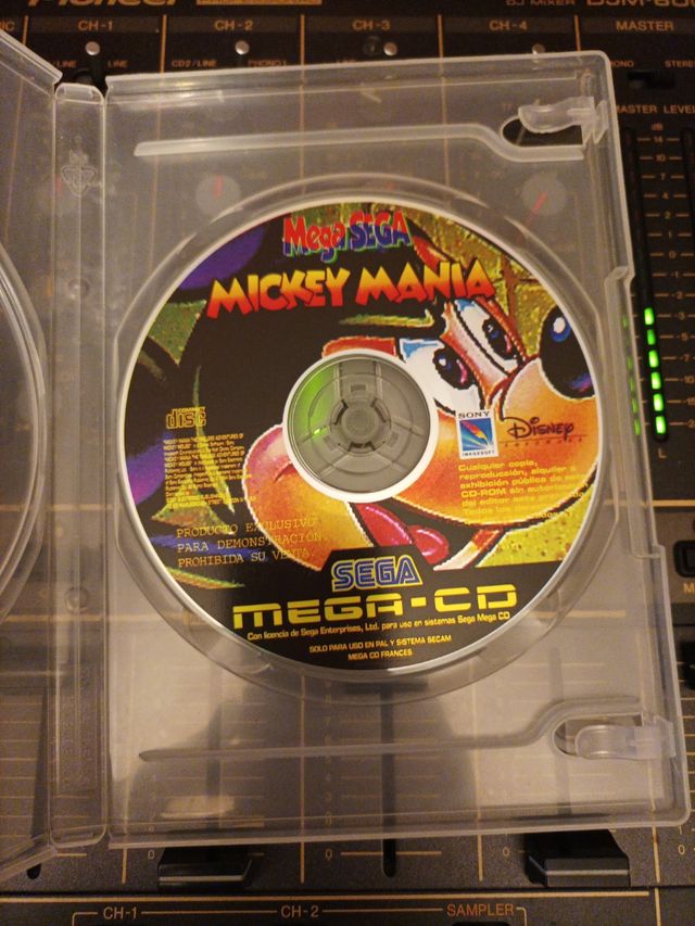 Mega Sega Mickey Manía Demo