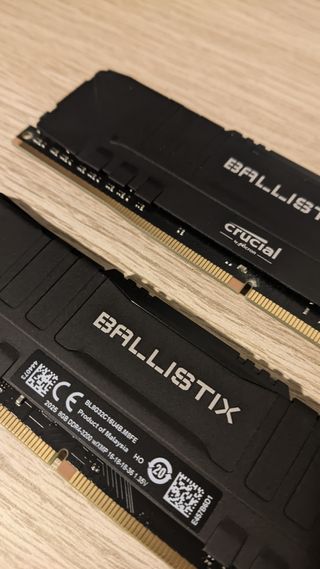 Memoria ram CL16 ballistix crucial 3200 16Gb